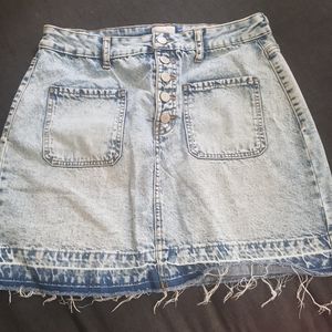 Jean skirt